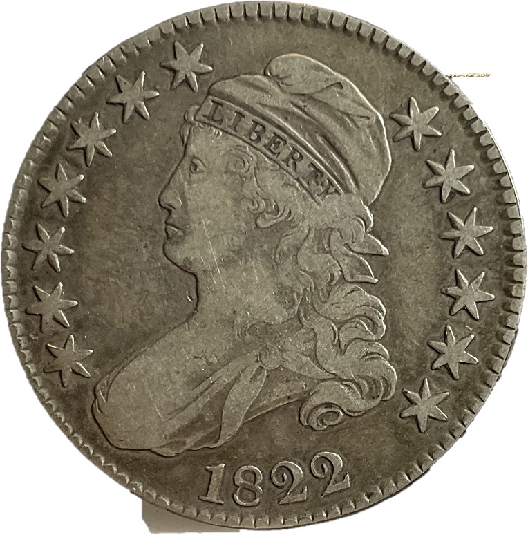 1822-Capped-Bust-Half-For-Grading-And-Thoughts