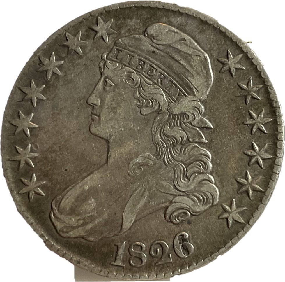 1826-Capped-Bust-Half-For-Grading-And-Thoughts