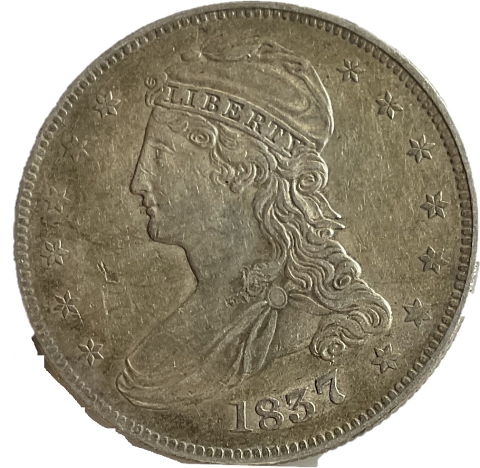 1837-Capped-Bust-Half-For-Grading-And-Thoughts