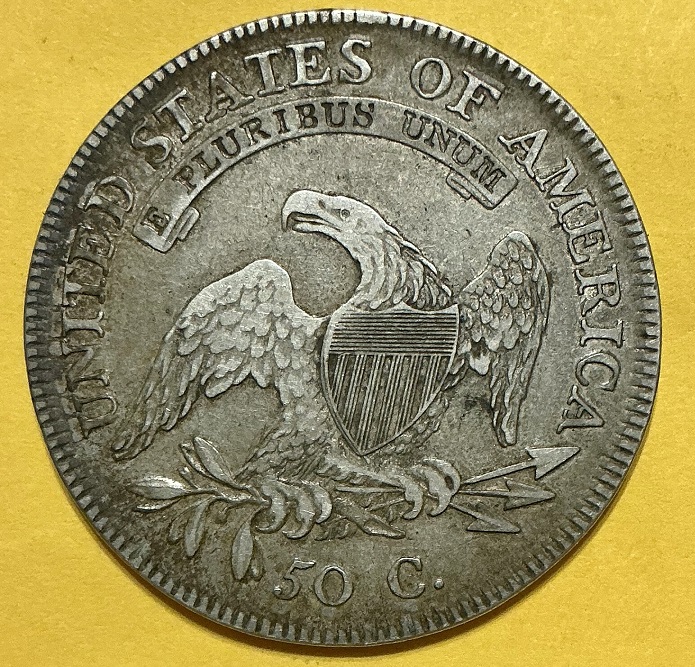1809-Capped-Bust-Half-For-Grading-/-Overton