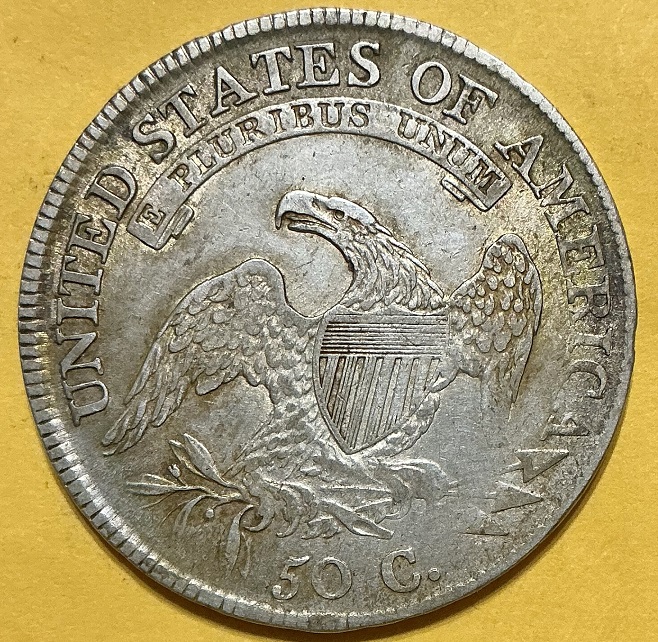 1810-Capped-Bust-Half-For-Grading-/-Overton