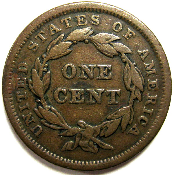1842-Braided-Hair-Large-Cent---Which-Newcomb-Number?