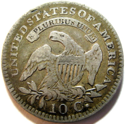 1821-Large-Date-Bust-Dime-Grade