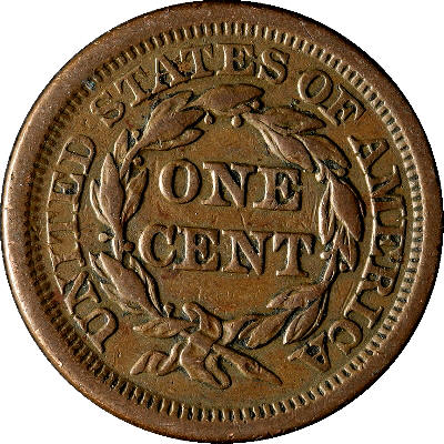1854-Large-Cent-For-Grading