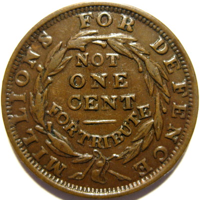 1837-Phoenix-Rising-Ht-56-Hard-Times-Token-For-Grading