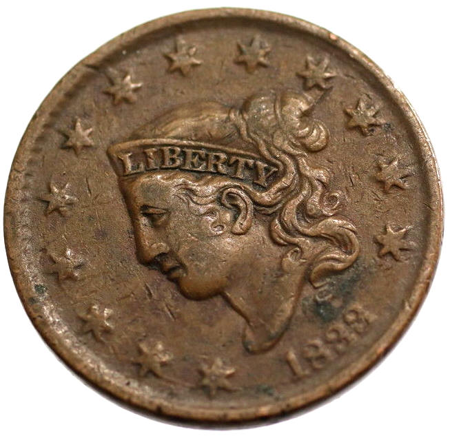1833-Large-Cent,-How-Do-You-Grade-It?