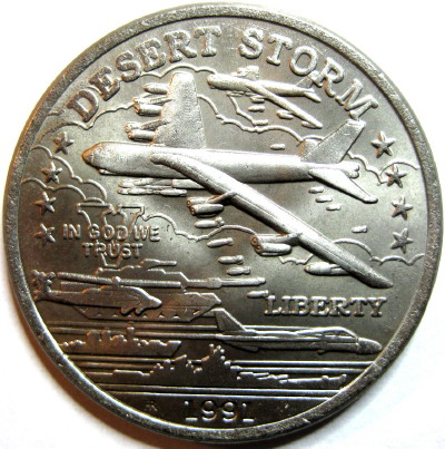 Post-A-Coin-Or-Medal-Devoted-To-A-Military-Subject