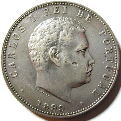 Portugal-1899-1000-Reis-For-Grading