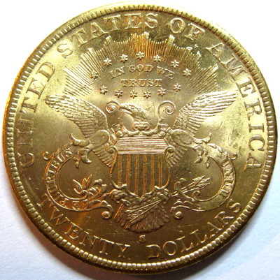 1892-S-$20-Liberty-For-Grading