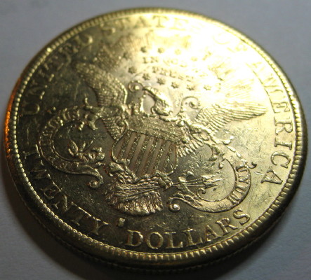 1889-S-$20-Liberty-For-Grading