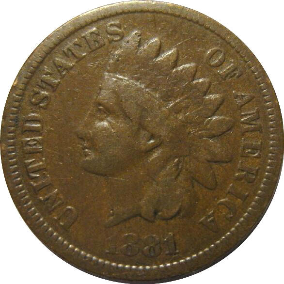 1881-Indian-Head-Cent-For-Grading