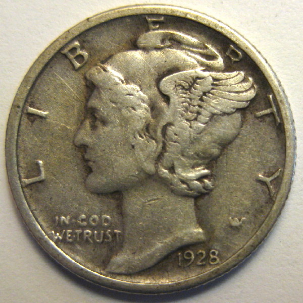 1928-S-Mercury-Dime-For-Grading