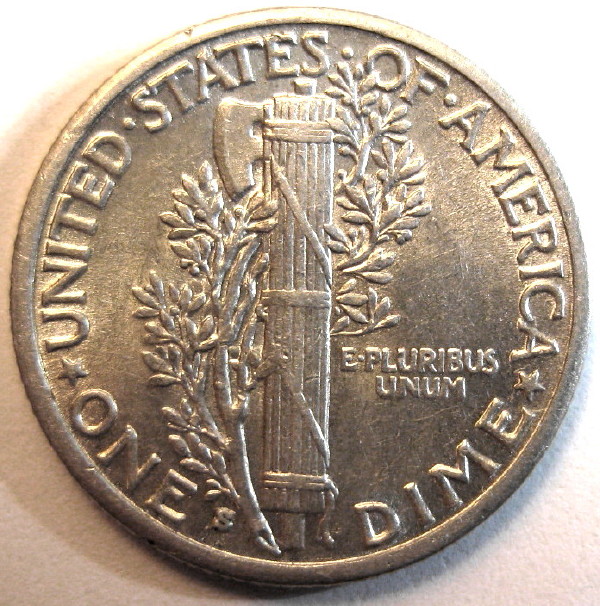 1935-S-Mercury-Dime-For-Grading