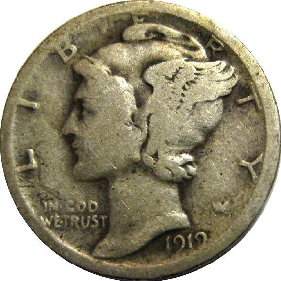 1919-S-Mercury-For-Grading
