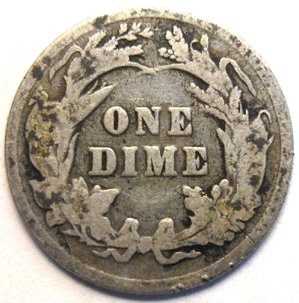 1893-Barber-Dime-For-Grading