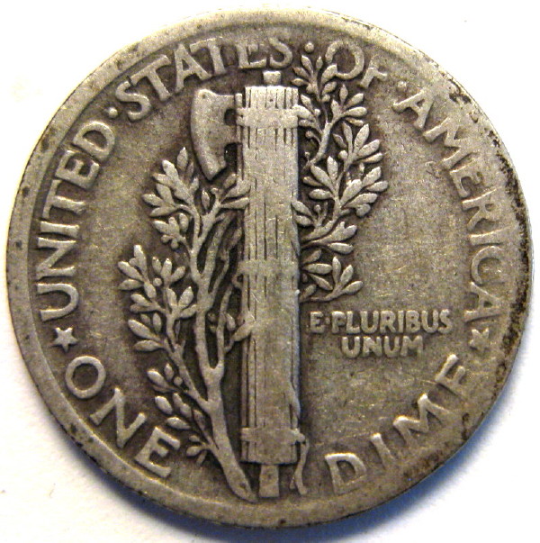 1919-Mercury-Dime-For-Grading
