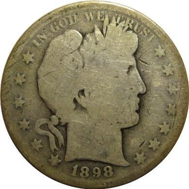 1898-S-Barber-Half-For-Grading