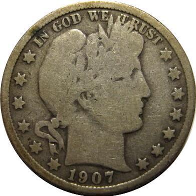 1907-Barber-Half-For-Grading