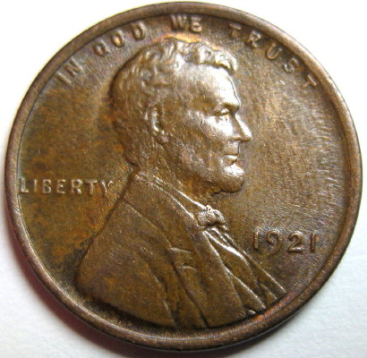 1921-Lincoln-Cent-For-Grading