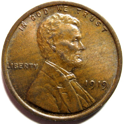 1919-Lincoln-Cent-For-Grading