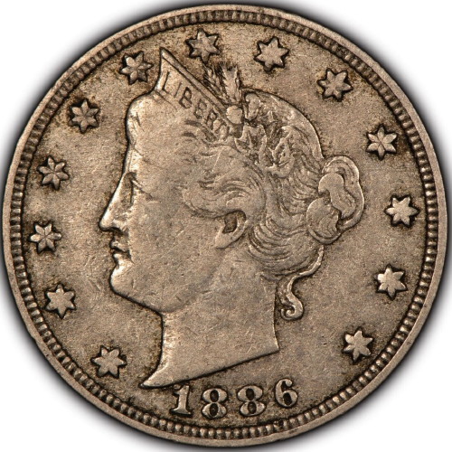 1886-Liberty-Head-Nickel-For-Grading