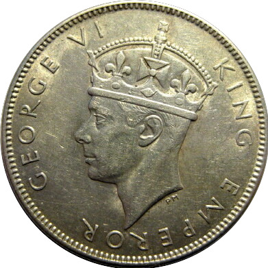Fiji-1943-S-Florin-For-Grading