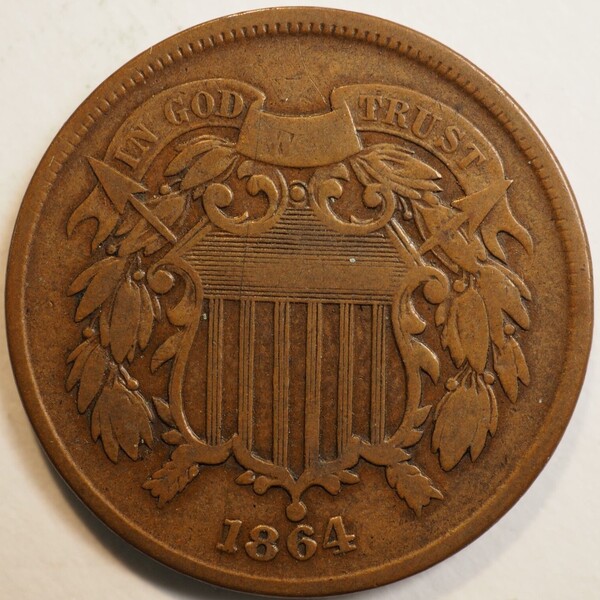 1864-2-Cents-For-Grading