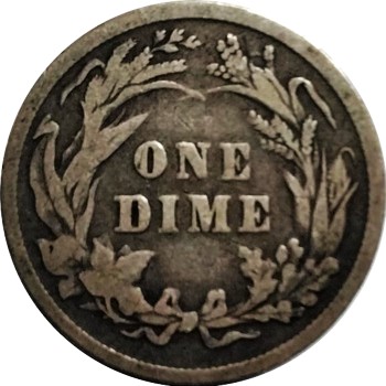 1896-Barber-Dime-For-Grading