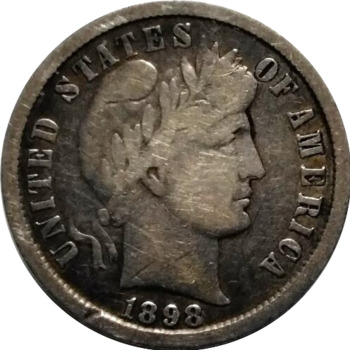 1898-S-Barber-Dime-For-Grading