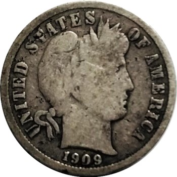 1909-S-Barber-Dime-For-Grading