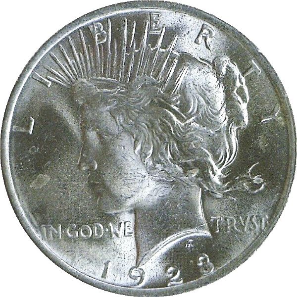 1923-Peace-Dollar-For-Grading