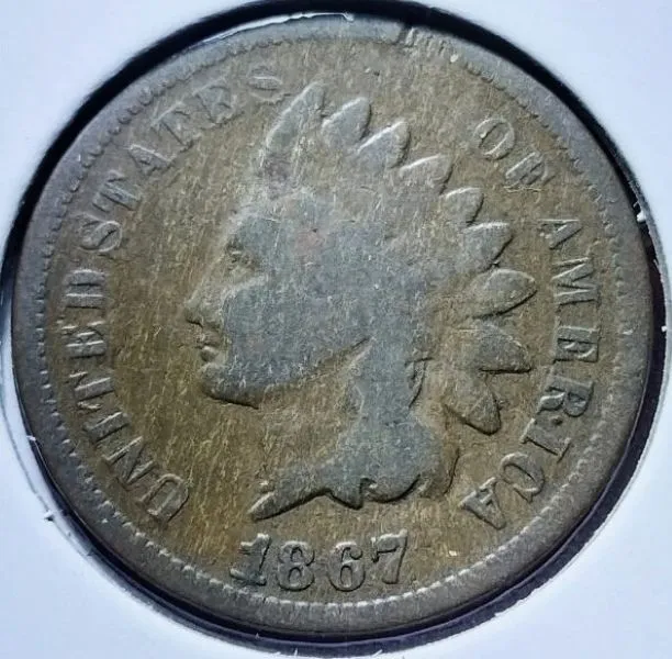 1867-Indian-Head-Cent-For-Grading