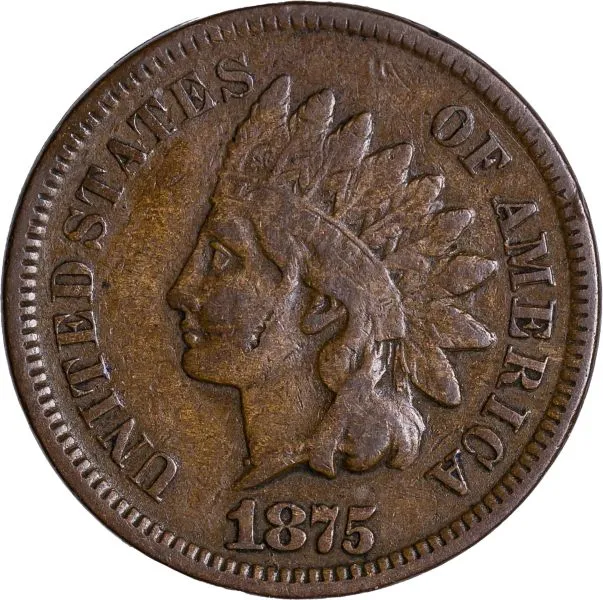 1875-Indian-Head-Cent-For-Grading