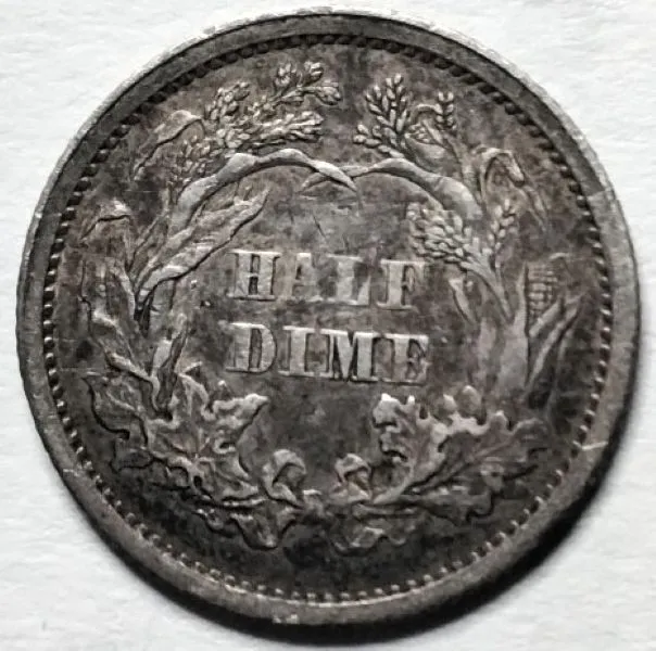 1862-Seated-Liberty-Half-Dime-For-Grading