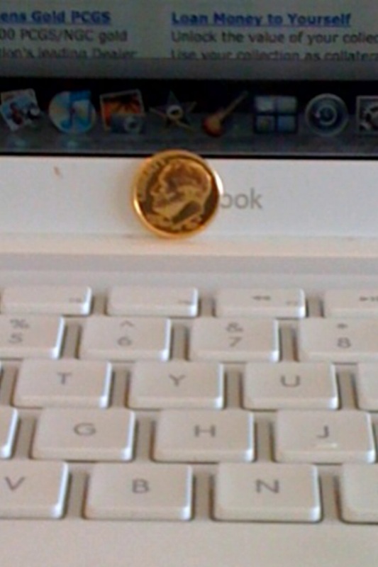 Gold-Dime-1991-D