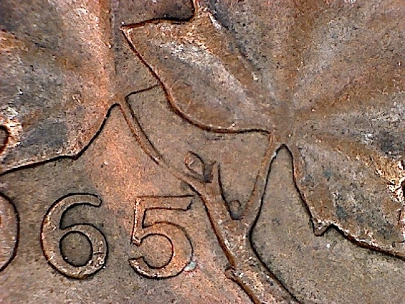 1965-Canadian-One-Cents-Variety-Identification
