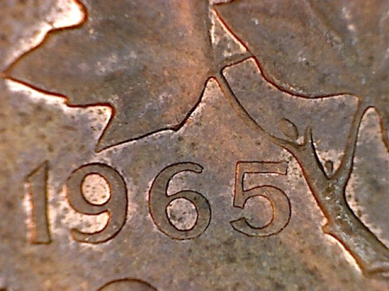1965-Canadian-One-Cents-Variety-Identification