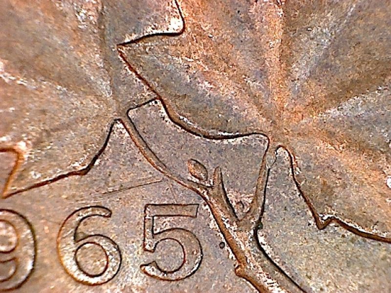 1965-Canadian-One-Cents-Variety-Identification