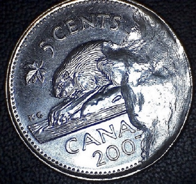 Canadian-5-Cent-Damage