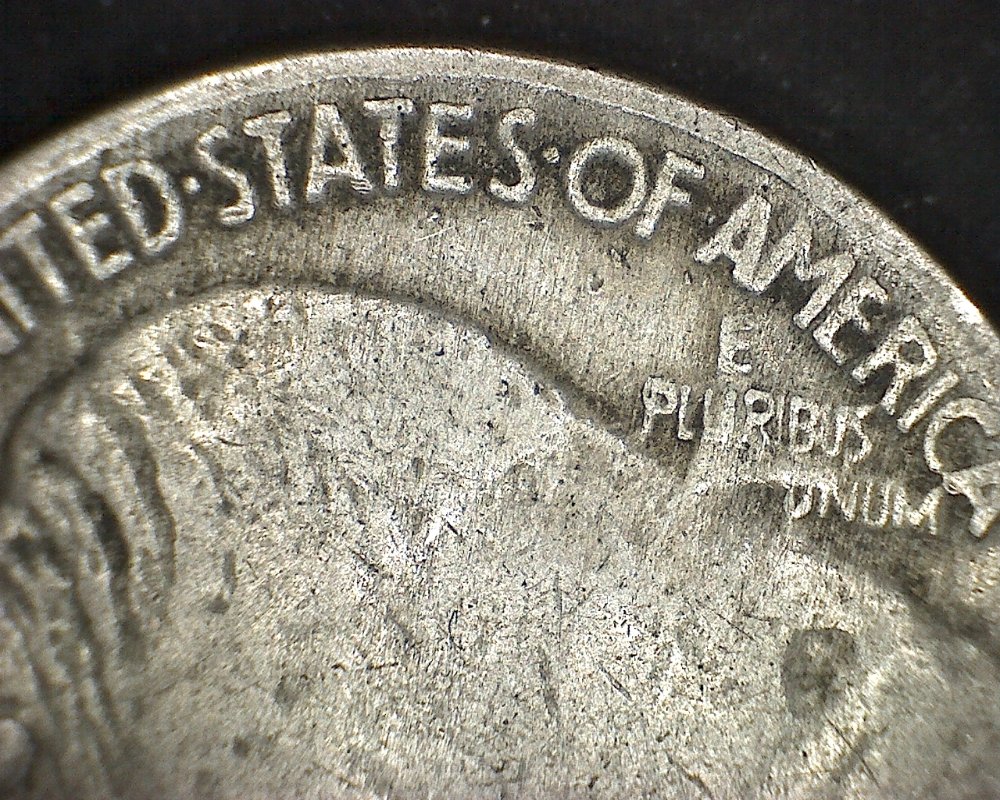 1913-Buffalo-Nickel-With-Protrusion-On-Back