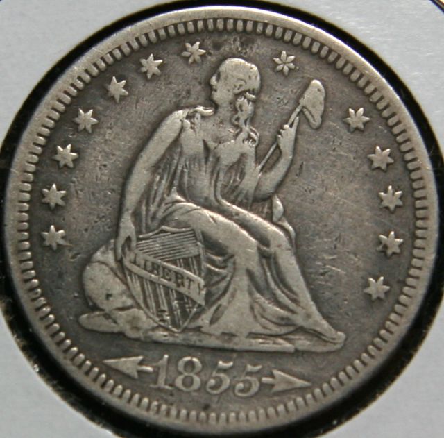 1855-Seated-Liberty-Quarter