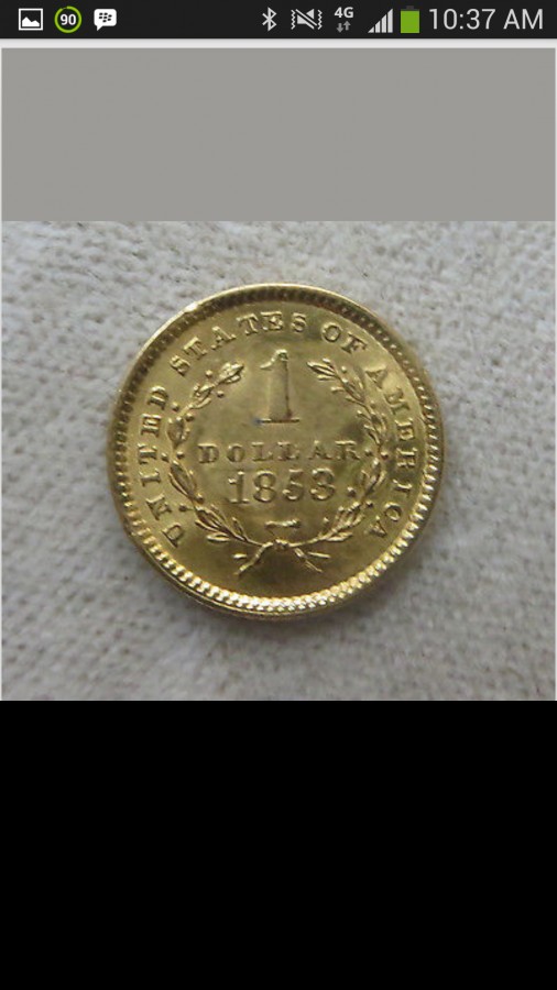 1853-1$-Gold