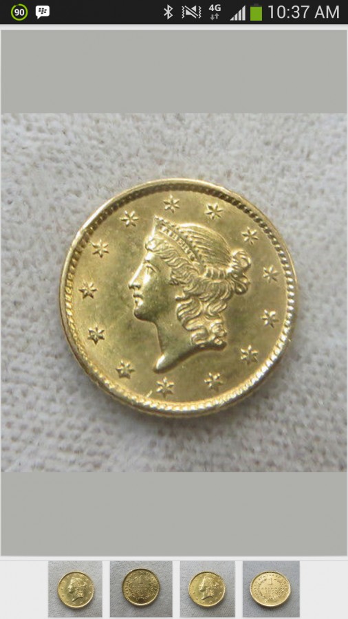 1853-1$-Gold