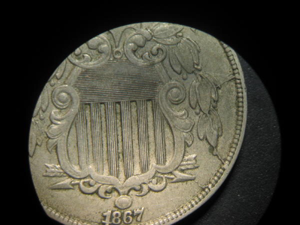 1867-Shield-Nickel-No-Rays