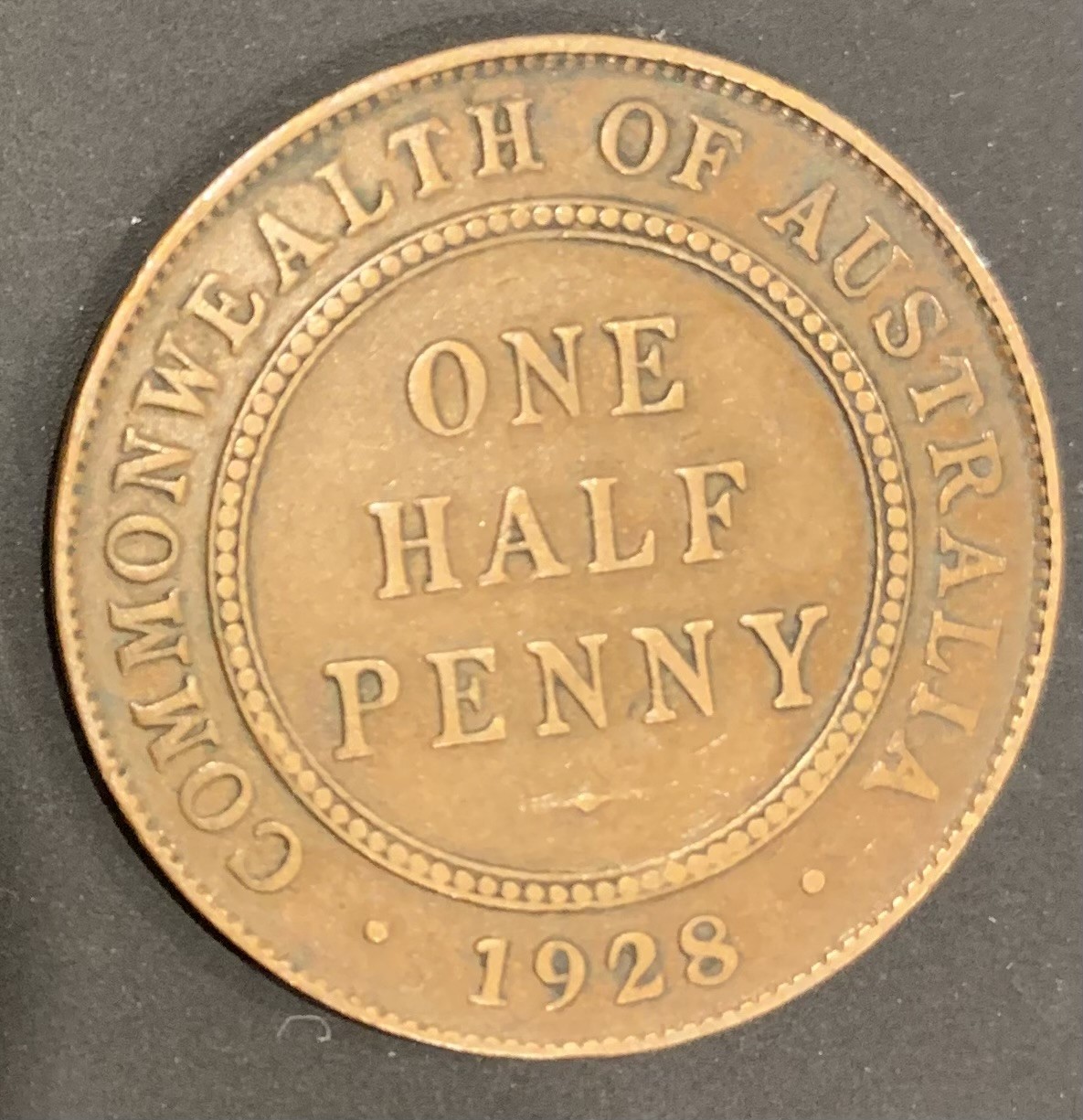1928-Aus-Half-Penny-For-Grading