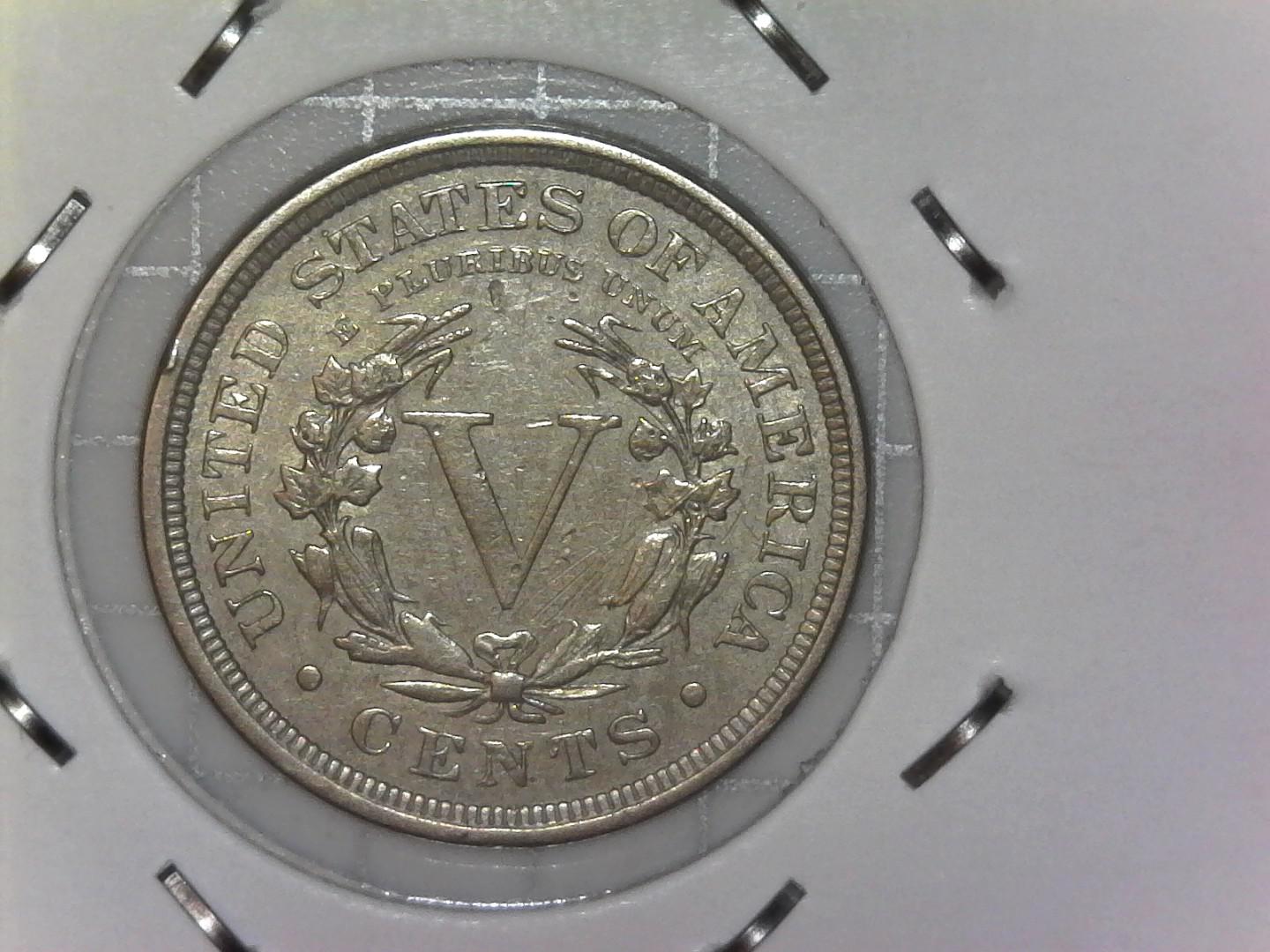 5-Cent,-Liberty-Nickel---For-Grading
