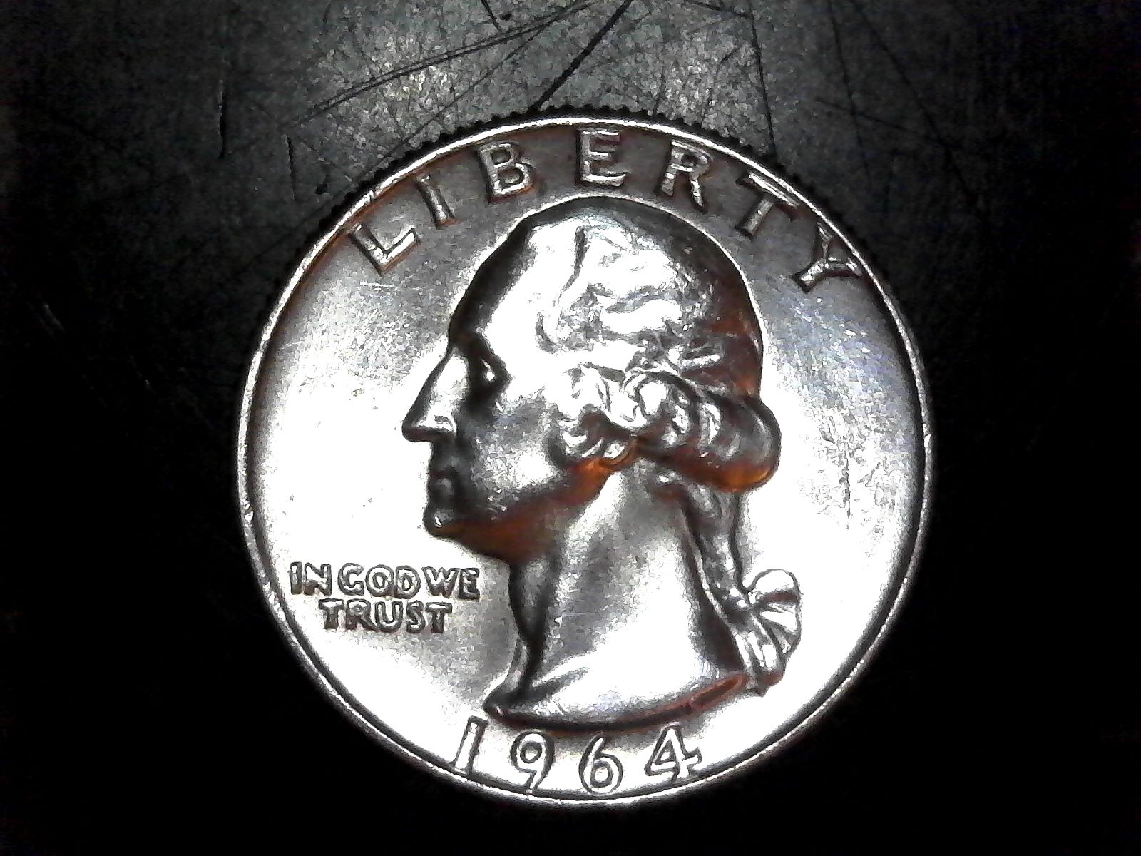 25-Cent---1964-D---For-Grading