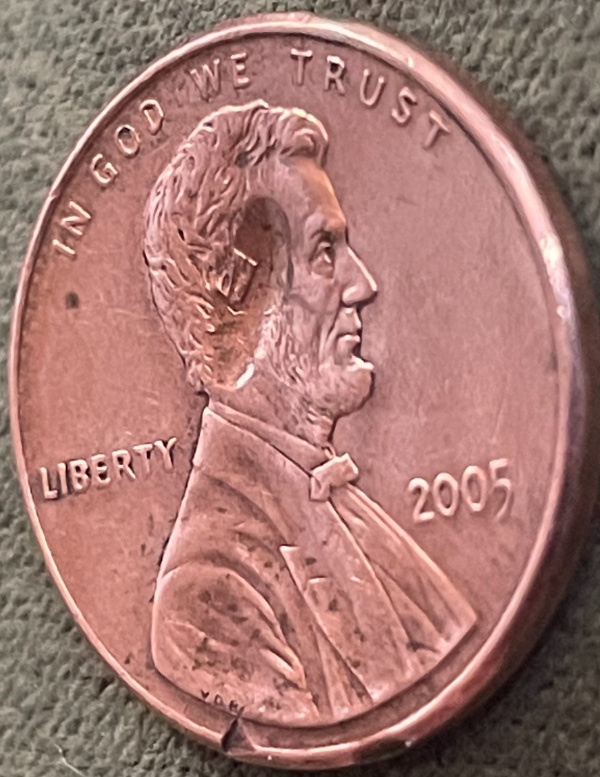 Worth-Getting-Graded?-Possible-Error:-2005-Penny