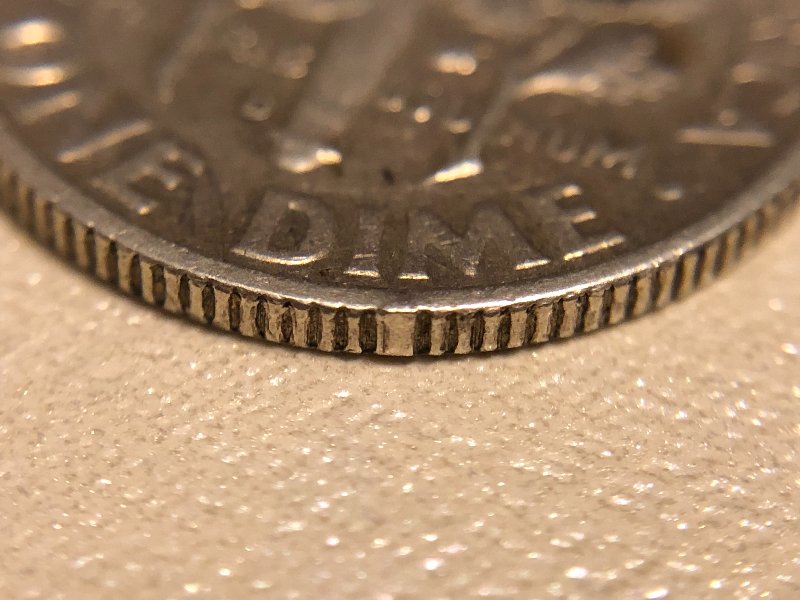 1964-Roosevelt-Dime-Missing-Edge-Reed-Name?