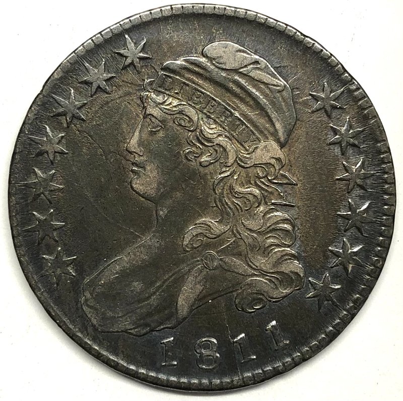 1811-Capped-Bust-Half-Dollar-For-Grading